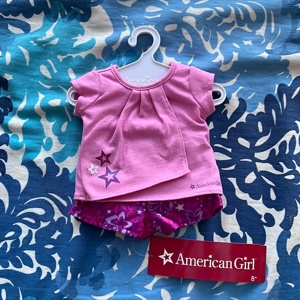 American Girl Pink Pajamas, store exclusive item, NEW for 18” doll